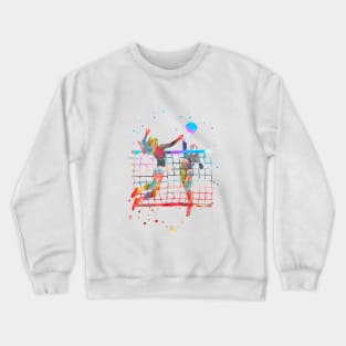 Volleyball girl Crewneck Sweatshirt